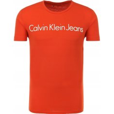 Calvin Klein Tričko oranžové M 11311907929