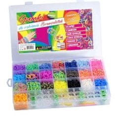 TopKing Rainbow Loom sada gumiček 4400 ks