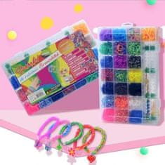 TopKing Rainbow Loom sada gumiček 4400 ks