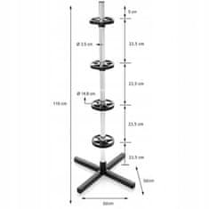 TopKing Stojan na pneumatiky 4x235