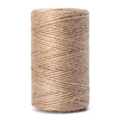 Motouz 100g/66m jutový natural TEX500x3