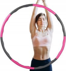 TopKing Gymnastická obruč Hula hoop skládací 95cm