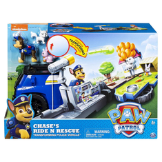 Spin Master Spin Master Paw Patrol Chase Rozkládací policejní auto + figurky.