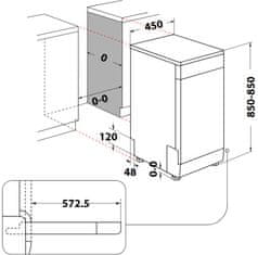 Whirlpool Myčka WH4FD11CS7A0X