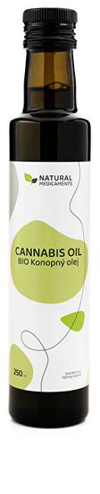 Natural Medicaments Cannabis oil - BIO Konopný olej 250 ml