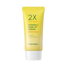 Tony Moly Rozjasňující pleťový krém SPF 50+ 2X Vitamin C (Tone Up Cream) 50 ml