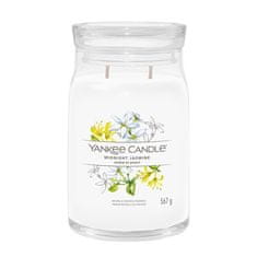 Yankee Candle Aromatická svíčka Signature sklo velké Midnight Jasmine 567 g