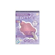 Foamie Dětská sprchová péče na tělo a vlasy Cherry (2 in 1 Shampo & Shower Body Bar) 80 g