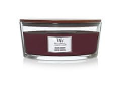 Woodwick Vonná svíčka loď Black Cherry 453,6 g