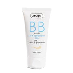 Ziaja BB krém pro mastnou a smíšenou pleť SPF 15 Light Tone (BB Cream) 50 ml