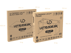 Ultradesk Uplift, černý