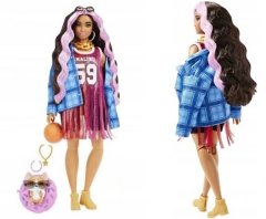 Mattel Barbie Extra - Dres a doplňky pro basketbalové panenky, s domácím mazlíčkem Corgi