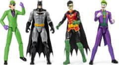 Mattel Batman balení 4 figurek - Batman, Robin, Joker, Riddler - 30 cm