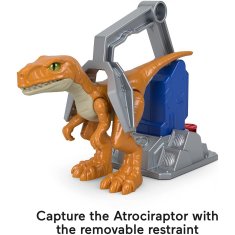 Mattel Fisher-Price Imaginext Jurassic World Dominion: Atrociraptor 'Tiger' (GVV95)