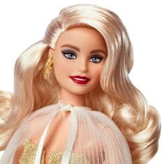 Mattel Mattel - Barbie Signature Vánoční panenka blondýnka 2023