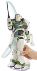 Mattel Mattel - Pixar Toy Story interaktivní figurka - Buzz Lightyear s mečem (31cm)