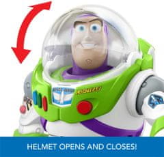 Mattel Mattel - Pixar Toy Story interaktivní figurka Buzz Lightyear s raketou (31cm)