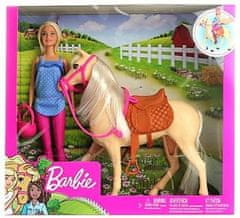 Mattel Mattel Barbie s koněm