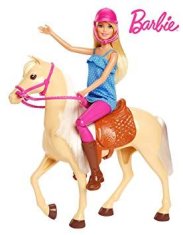 Mattel Mattel Barbie s koněm