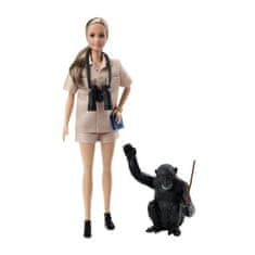 Mattel Mattel Barbie Signature Dr. Jane Goodallová, etoložka a ochránkyně přírody 