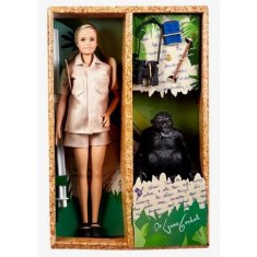 Mattel Mattel Barbie Signature Dr. Jane Goodallová, etoložka a ochránkyně přírody 