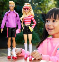 Mattel Mattel Barbie: 65th Anniversary Barbie a Ken na bruslích 