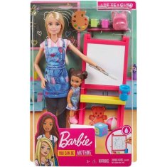 Mattel Mattel Barbie: Můžete být čímkoli - učitelka umění (GJM29)