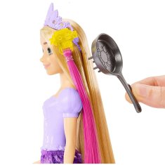 Mattel Mattel Disney Princess - Pohádkové vlasy Rapunzel (HLW18)