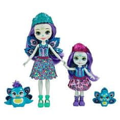 Mattel Mattel Enchantimals - Patter Peacock & Flap Sisters (HCF83)