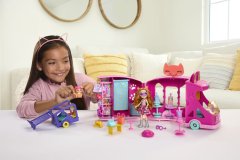 Mattel Mattel Enchantimals Glam Party - Kočičí módní obchod na kolech