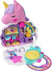 Mattel Mattel Polly Pocket Mini - Salón Duhový jednorožec (HKV51)