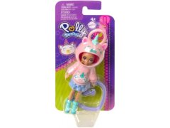 Mattel Mattel Polly Pocket: Hoodie Buddy - panenka Unicorn (HKW02)