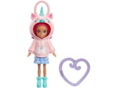 Mattel Mattel Polly Pocket: Hoodie Buddy - panenka Unicorn (HKW02)