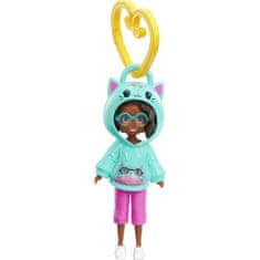 Mattel Mattel Polly Pocket: Hoodie Buddy - Cat Dark Skin Doll (HKV99)