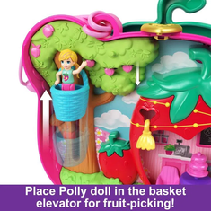 Mattel Mattel Polly Pocket: Pidi svět do kapsy - Jahodový medvídek