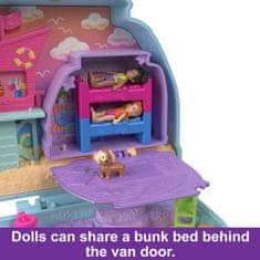 Mattel Mattel Polly Pocket: Pidi svět do kapsy - Pejskova plážová dodávka