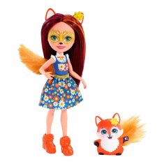 Mattel Mini panenka Mattel Enchantimals - Felicity Fox & Flick (FXM71)