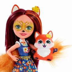 Mattel Mini panenka Mattel Enchantimals - Felicity Fox & Flick (FXM71)