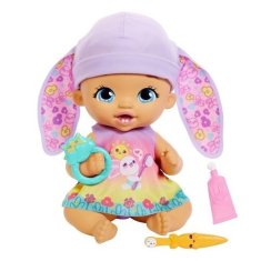 Mattel My Garden Baby miminko - levandulový králíček (HGC12)