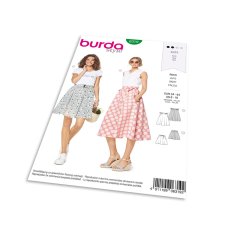 Burda Střih Burda 6319 - Kolová sukně, kruhová sukně, letní sukně