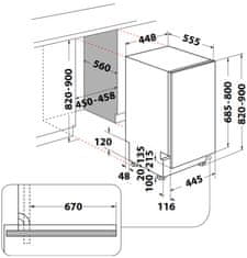 Whirlpool Myčka WH3ID10BS7SA0