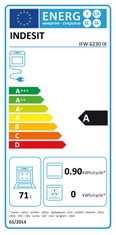 Indesit Samostatná vestavná trouba IFW 6230 IX