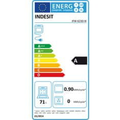 Indesit Samostatná vestavná trouba IFW 6230 IX