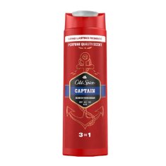 Sprchový gel na tělo a vlasy Captain (Shower Gel + Shampoo) 250 ml