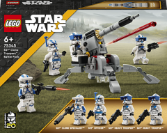 LEGO LEGO Star Wars 75345 Bitevní balíček klonovaných vojáků z 501. legie