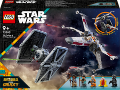 LEGO LEGO Star Wars 75393 Stíhačka TIE a X-wing – kombinovaná stavebnice