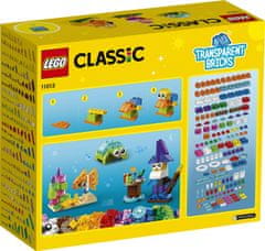 LEGO LEGO Classic 11013 Průhledné kreativní kostky