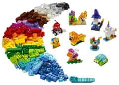 LEGO LEGO Classic 11013 Průhledné kreativní kostky