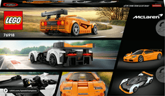 LEGO LEGO Speed Champions 76918 McLaren Solus GT a McLaren F1 LM