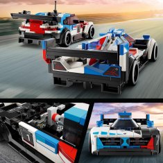 LEGO LEGO Speed Champions 76922 Závodní auta BMW M4 GT3 a BMW M Hybrid V8